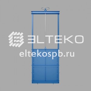 Затвор щитовой для лотка 900х900